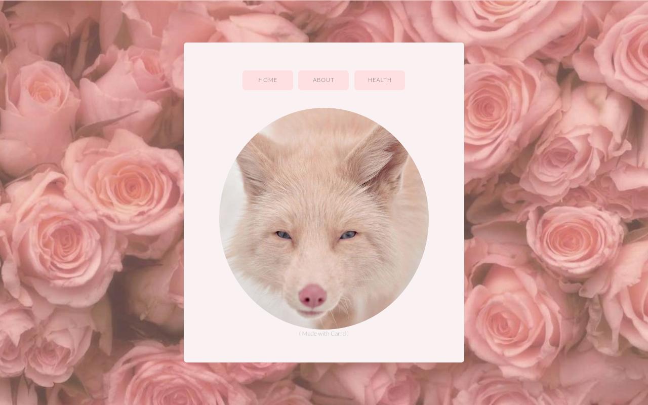 Carrd profile picture for @poodle
